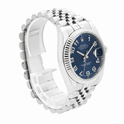 Rolex Datejust 36MM 116234 18Kt White Gold Bezel Watch